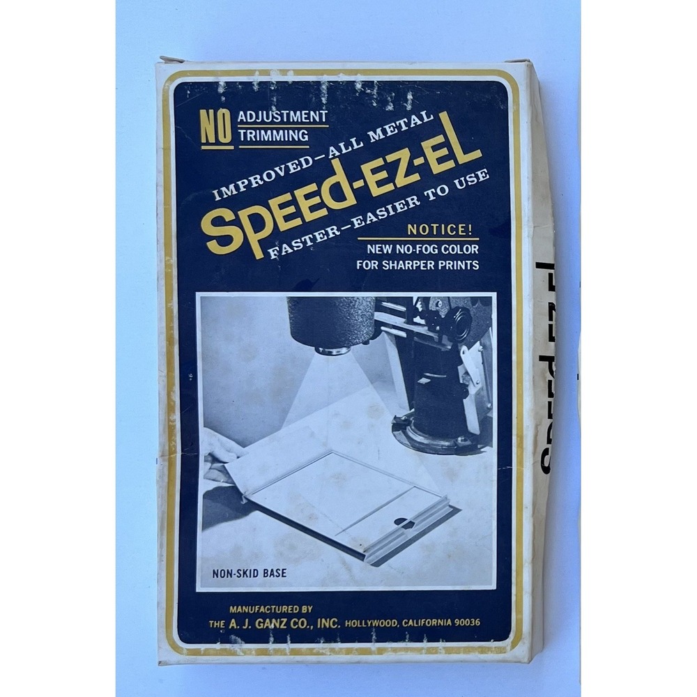Vintage AJ Ganz All Metal Speed-Ez-El original box, 5x7" excellent‎
